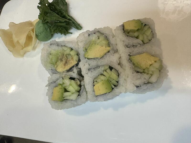 Cucumber & Avocado Roll (6) PCS